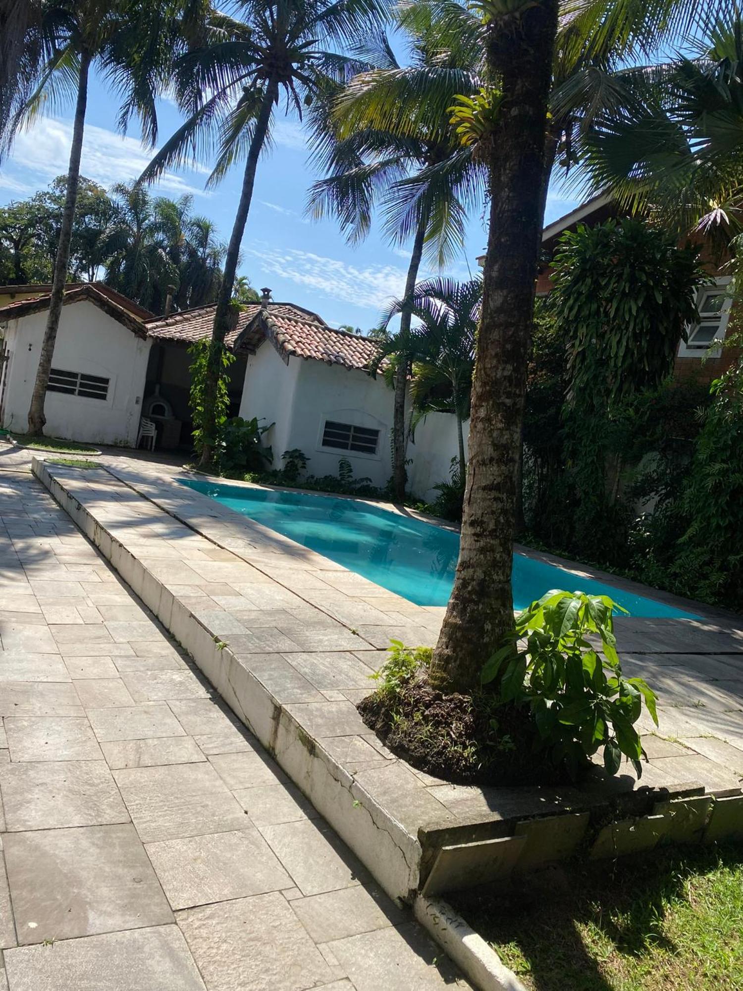 Casarao No Guaruja Com Piscina Villa Exterior photo